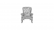 Wooden High Back Chair