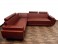 Alica L sofa with Coffee table & puffies