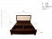 Lucy High Double Bed
