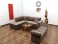 Grey L Sofa with Settee