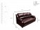 Corbis Dark 3 Seater sofa