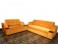 OLA Orange 3 Seater Sofa