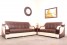second handCream & Brown Sofa