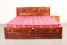 second handDesigner Bed with Droz
