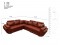 second handAlica L sofa with Coffee table & puffies