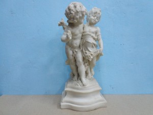 used Roman Boy & Girl Statue