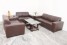 second hand7 Seater Brown Leatherite Sofa