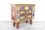second handBrass Tile Bed Side Table