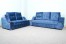 5 Seater Blue Lawson Sofa