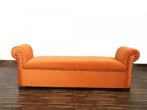 used Orange Settee