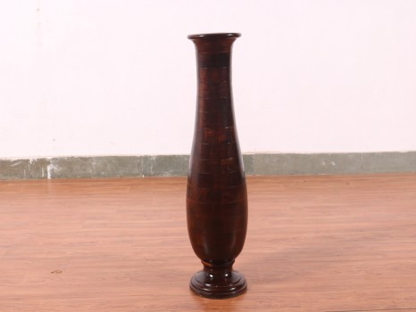 used Wooden Vase 26 Inch