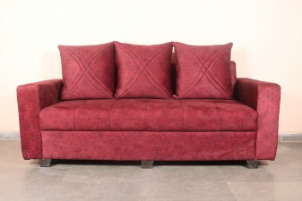 used 3 Seater Red Sofa