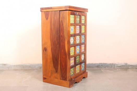 used Siramika Bar Cabinet Small