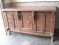 second handAntique Side Board With Marble Top