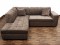 second handGrey L Sofa with Settee
