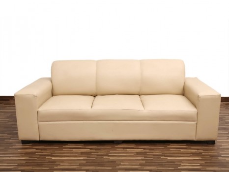 used Bury Cream 3 Seater Sofa