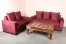 3 Seater Red Sofa